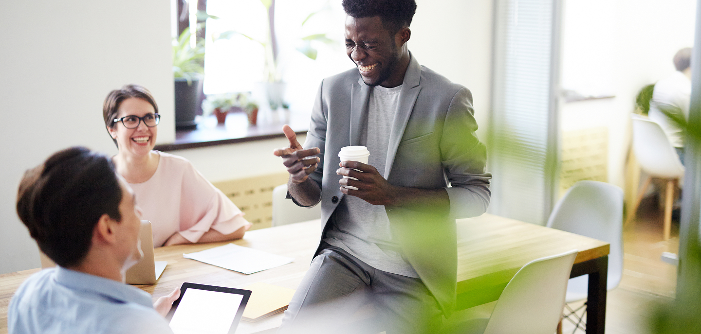 employee-client discussions